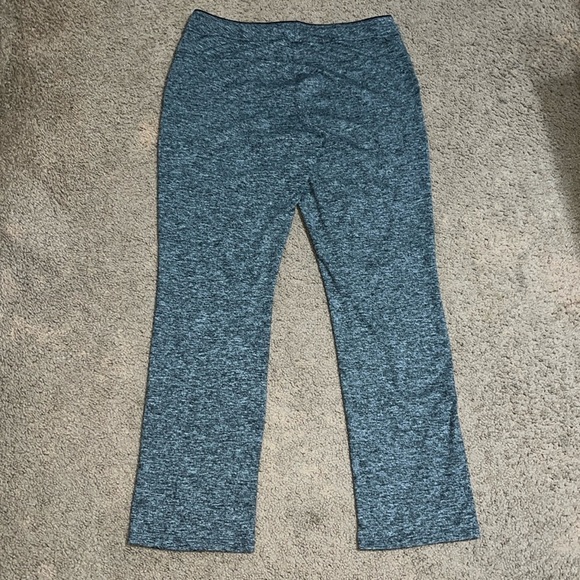 Kuhl Pant Bliss Soft Performance Knit Legging Pant Dark Heather Gray Large - Picture 5 of 9
